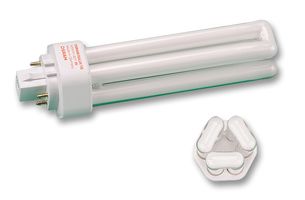55W 2G11 Osram 4 Pin 4000K Double Tube CFL Cool White Light Bulb Lamp 533mm
