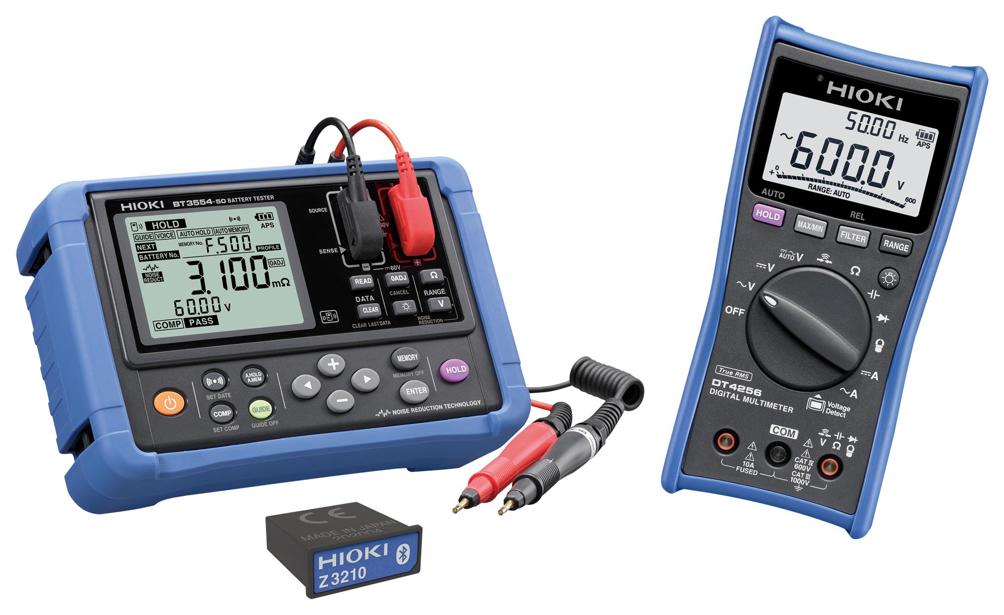 BT355491 + FREE DT4256 Hioki Battery Tester, Lead Acid, 6V to 60V