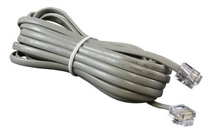 CABLE 3M RJ11-RJ11 Part # PS11460 6P6C BLACK