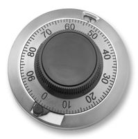 COUNTING DIAL, 15 TURN, BLACK; No. of Turns 15Turns; Shaft Diameter 6.35mm; Dial Composition Chrome; Product Range -; Accessory Type Counting Dial; Applications 15 Turns Precision Potentiometers or Other Rotating Devices; Colour Black; External Diameter 4