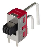 SLIDE SWITCH, SPDT, R/A, ON-ON; Contact Configuration SPDT; Switch Operation On-On; Switch Mounting Through Hole; Product Range 1000 Series; Contact Current Max 6A; Contact Voltage AC Max 250V; Contact Voltage DC Max 28V; Orientation Horizontal; SVHC No S