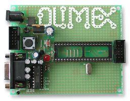 AVR, RS232, ICSP, PROTOTYPE BOARD