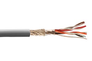 Alpha Wire B964014 Cable, 22Awg, 1 Pair, Per M