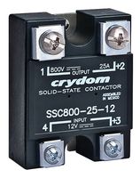 Sensata/crydom Ssc1000-25-24 Ssr, 1000Vdc/25A, 24Vdc In