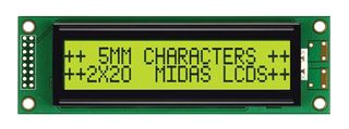 MIDAS DISPLAYS MC22005A6WK-SPTLY