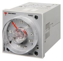 Carlo Gavazzi Faa01Dw24 Analogue Timer, Dpdt, On-Delay Operator