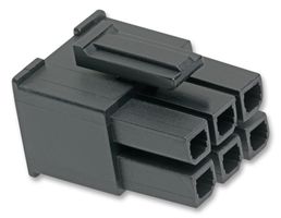 Molex / Partner Stock 170001-0106 Connector Housing, Rcpt, 6Pos, 5.7Mm