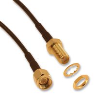 Amphenol Rf 135110-02-M0.75 Coaxial Cable, Rg174/u, Plug-Jack, 0.75M