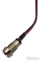 Marl 573-502-04-40 Led Indicator, Panel, Red, 2V