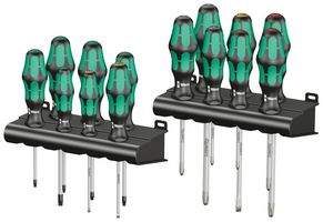 Wera Kraftform Big Pack 300 Screwdriver Set, 14 Pcs, 300 Series