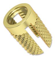BRASS INSERT, UNHEADED, M3