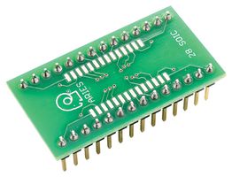 Aries Lcqt-Soic28 Ic Adaptor, 28-Soic To Dip, 2.54Mm