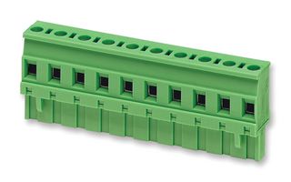 Phoenix Contact 1832536 Terminal Block, Pluggable, 3Pos, 12Awg