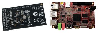 EVAL BOARD, I.MX6 APP CPU W/ WEBSERVER; Silicon Manufacturer NXP; No. of Bits 32bit; Silicon Family Name i.MX6Solo; Core Architecture ARM; Core Sub-Architecture Cortex-A9; Silicon Core Number MCIMX6; Kit Contents RIoTboard, Xtrinsic Sensor Board, SD Card,
