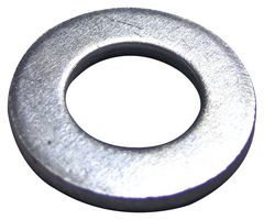 Tr Fastenings Dm6-Fastwaz100Din125 Plain Washer, Steel, 6Mm, 12Mm, Pk100