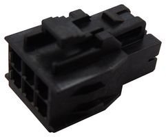 Molex / Partner Stock 105308-1206 Connector Housing, Rcpt, 6Pos, 2.5Mm