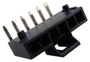 Molex / Partner Stock 105313-1206 Conn, Header, 6Pos, 1Row, 2.5Mm