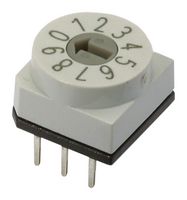 ROTARY SWITCH, 10 POS, 24VDC, THD
