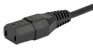 POWER CORD, IEC C17-CEE7/XVII, 2.5M, 10A; Connector to Connector CEE 7/XVII Plug to IEC 60320 C17; Cable Length - Metric 2.5m; Current Rating 10A; Voltage Rating 250VAC; Jacket Colour Black; Product Range -; Cable Length - Imperial 8.2ft; SVHC Lead (15-Ja