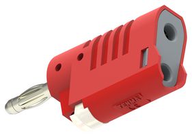 Multicomp Pro 76-1692 Banana Plug, Stacking, 4Mm, 36A, Red