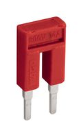 Wago 2000-402/000-005 Jumper Bar, 2Way, 14A, Red