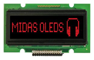 MIDAS DISPLAYS MCOB076016AV-RP
