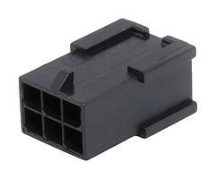 Molex / Partner Stock 43020-0601 Connector Housing, Plug, 6Pos, 3Mm