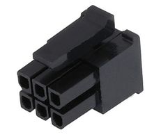 Molex / Partner Stock 43025-0608 Connector Housing, Rcpt, 6Pos, 3Mm