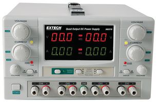 DC POWER SUPPLY, 4O/P, ADJ/FIXED, 5A/30V; Power Supply Output Type Adjustable, Fixed; No. of Outputs 4 Output; Output Voltage Min 0V; Output Voltage Max 30V; Output Current Min 0A; Output Current Max 5A; Power Rating -; Supply Voltage Min 100VAC; Supply V