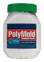 MOLDABLE PLASTIC, WHITE, 250G