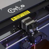 CRAFTBOT PLUS - 3D Printer, 1.75mm Filament, 0.1mm Layer, 250mm x 200mm x 200mm Build, 200mm/s, USB