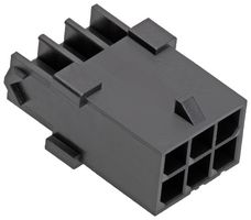 Molex / Partner Stock 203632-0601 Connector Housing, Plug, 6Pos, 3Mm