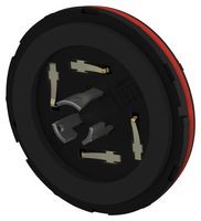 LED CONNECTOR, PLUG, 7POS, 480VAC, 15A
