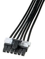 Molex / Partner Stock 145135-0601 Cable Assy, 6P, Rcpt-Rcpt, 150Mm