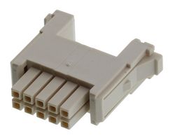 Molex / Partner Stock 500813-1000 Connector Housing, Rcpt, 10Pos, 3Mm