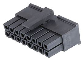 Molex / Partner Stock 43025-1608 Connector Housing, Rcpt, 16Pos, 3Mm