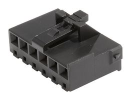 Molex / Partner Stock 207458-0006 Connector Housing, Rcpt, 6Pos, 3.96Mm