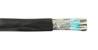 Alpha Wire 3492C Sl005. Cable, Slate, 2Pair, 28Awg, 300V