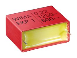 Wima Fkp1O124706B00Kssd Cap, 0.047Uf, 1Kv, Film, Radial