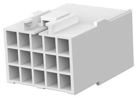 Amp - Te Connectivity 176290-1 Connector Housing, Rcpt, 15Pos, 3.96Mm