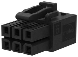 Molex / Partner Stock 212514-1008 Connector Housing, Rcpt, 8Pos, 4.2Mm