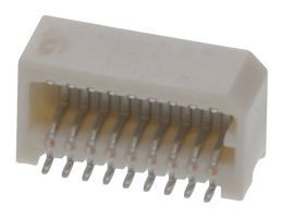 Molex / Partner Stock 53309-1870 Conn, R/a Header, 18Pos, 2Row, 0.8Mm