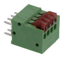 Molex / Partner Stock 39700-0204 Terminal Block, Wtb, 4Pos, 26-18Awg