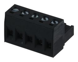 Molex / Partner Stock 39520-0005 Terminal Block, Pluggable, 5Pos, 12Awg