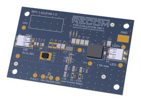 Recom Power Rpy-1.5Q-Evm-1 Evaluation Board, Pwm, Buck Led Driver