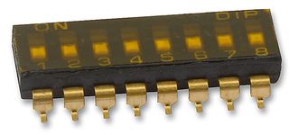 Multicomp Pro Mcdm(R)-08-T Switch, Dil, Smd, 8Way