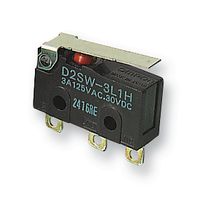 Omron Electronic Components D2Sw-3L1H Microswitch, V4, Lever