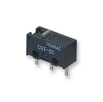 Omron Electronic Components D2F Microswitch, Broad Plunger