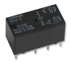 Omron Electronic Components G5V-2  Dc24 Relay, Signal, Dpdt, 30Vdc, 2A