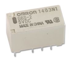 Omron Electronic Components G6S-2  Dc12 Relay, Signal, Dpdt, 30Vdc, 2A